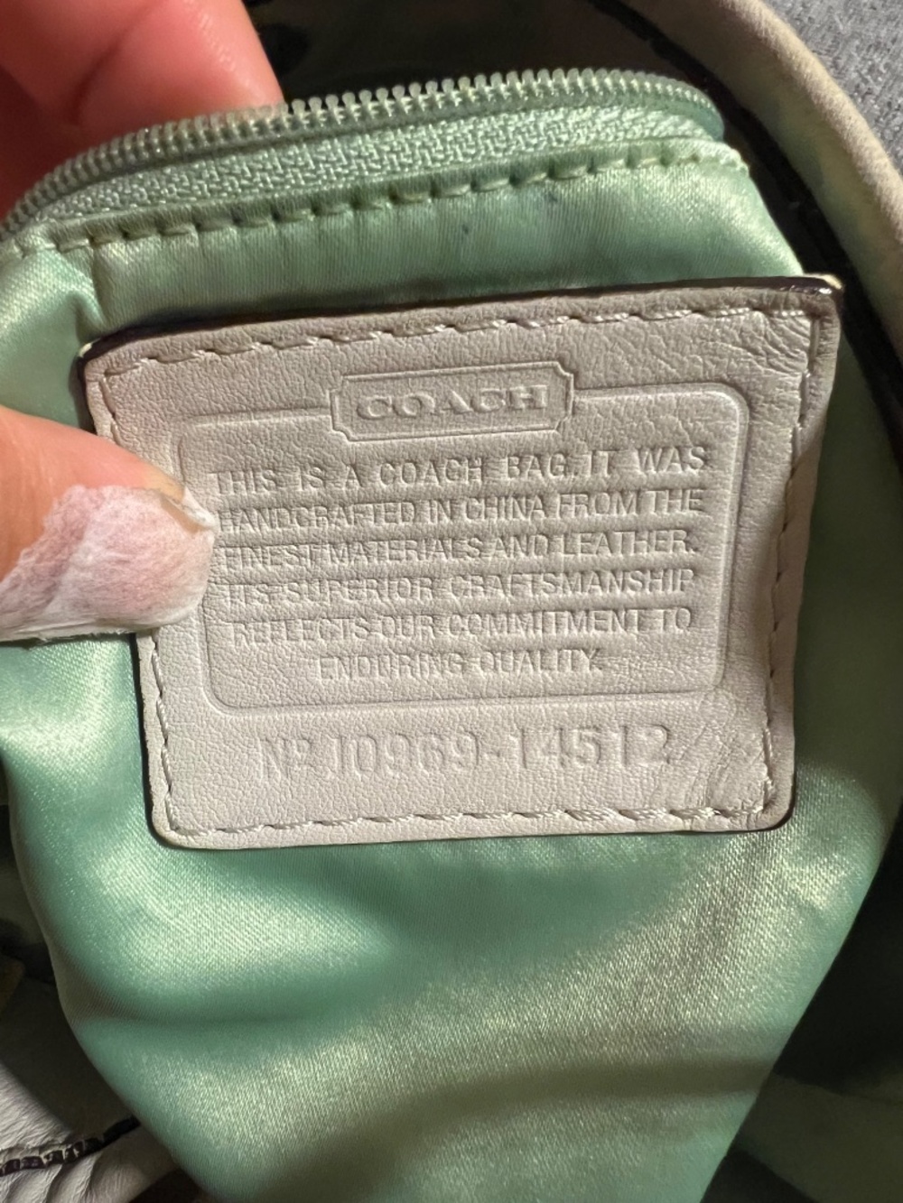 Coach purse - Picture 6 of 8